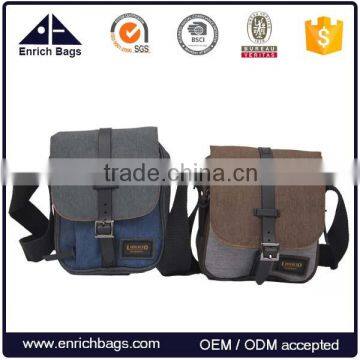 Factory Supplied Polyester Leisure Daily Small Messenger Bags for men                        
                                                Quality Choice