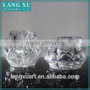 LX-Z119 crystal glass Tealight Diamond unity Votive Candle Holder