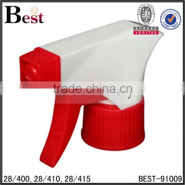 28 400 28mm high quality red green plastic cosmetic bottles sprayer triggers