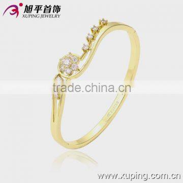 2016 promotional gift gold plated jewelry women bracelets bangles