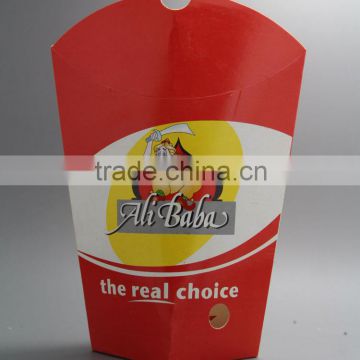 Hot sale disposable floding paper small chip box