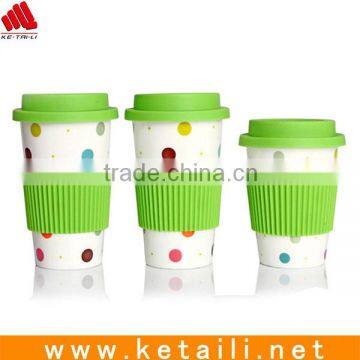 Daily use Heat-resistant silicone coffee cup sleeve silicone drink cup sleeve