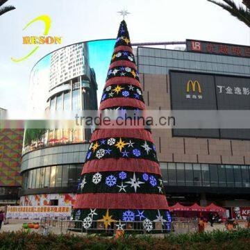 Reson new model artificial christmas tree for outdoor decoration