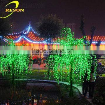 H:3.5m christmas lighting willow tree sale led street lighting