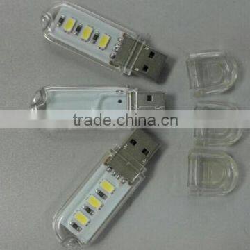 3 LED USB light Flash drive USB Light 3 LED USB Reading Lamp , usb led Factory Wholesale Price Stock Available