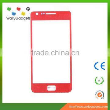 Amazing prices 4.3 inch front glass for Sam/sung galaxy S2 i9100 i9105 replacement