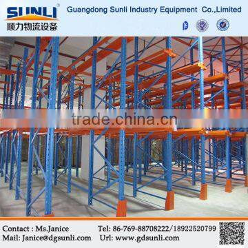 Warehouse Pallet Pipe Drive-in Storage Racking System photo-2
