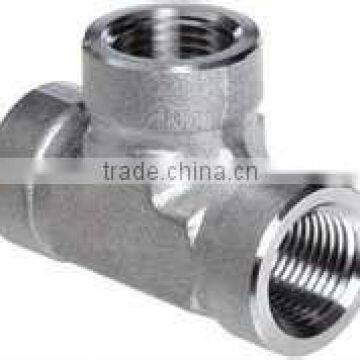 316SS pipe fitting tee