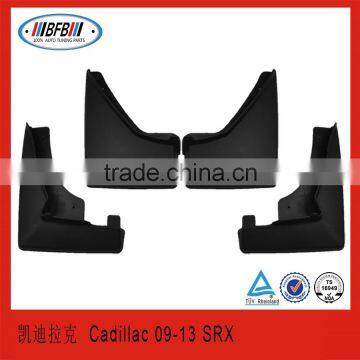 material PP FOR Cadillac SRX 2009-2013 mud guard car front and rear sets