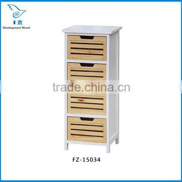 Paulownia Solid Wood Stair Furniture Bedside Cabinet photo-3