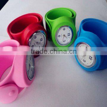 colorful silicone watch with customs logo