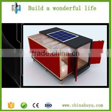 CE and ISO Portable Movable Prefabricated container House with Steel Foundation