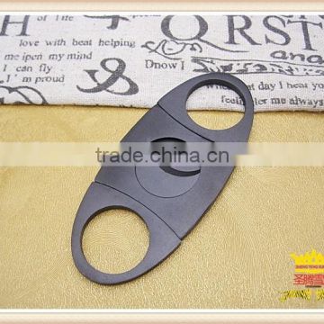 Cigar cutter black cigar scissors double-edged cigar scissors cigar cutter