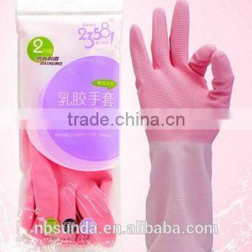 Hot sale high quality kitchen latex glove wholesale