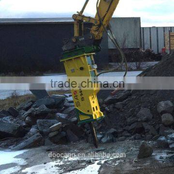 Hydraulic tool rock breaker for excavator