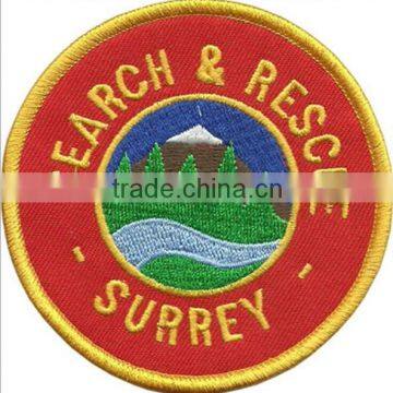 Custom team badges woven patch and badge, nickel-free, Eco-friendly, washable for clothing