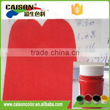 Good migrated resistant Yellow red staining pigment color paste