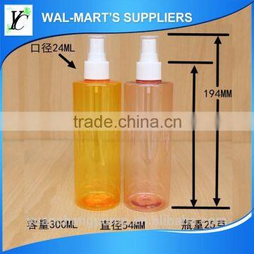 300 ml pet plastic bottle handle pump sprayer bottle