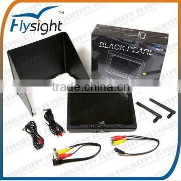 C653 Flysight Black Pearl Diversity 7'' Monitor RC801 With Built-in 5.8g av Receiver and Battery for Dji Phantom photo-3