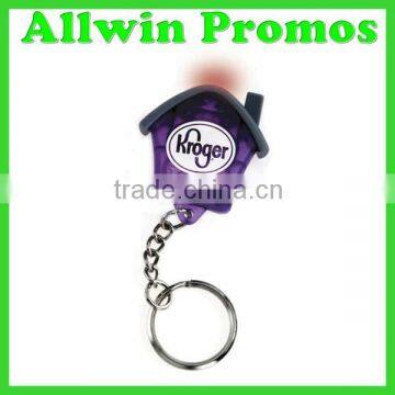 Mini House Flashlight Keychain photo-3