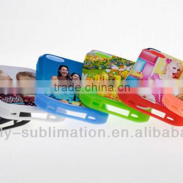 Phone Case for Iphone 4/4S; Blank Phone Case; Blank Sublimation Mobilephone case; Dual-Protective Mobile Phone case