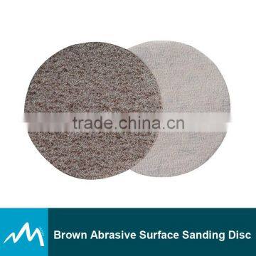 Customized Brown Abrasive Surface Sanding Disc