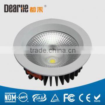 Energy Saving and aluminum material led high brightness downlight ceiling light AC110-260V