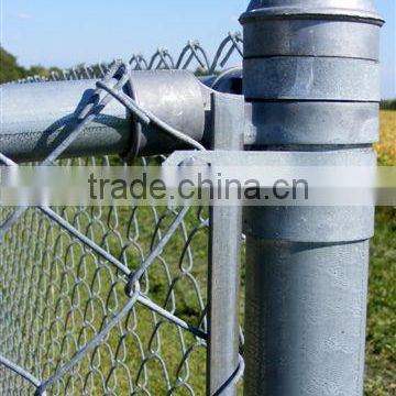 galvanized chain link fence, diamond wire mesh, PVC Coated Chain Link Fence