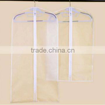 Clear PVC suit bag, garment bag