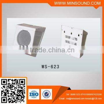 WS-623 series 2016 hot sale indoor wall hanging speaker, pa speaker box