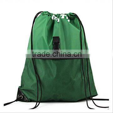 Nylon drawstring mesh bag for gym packaging