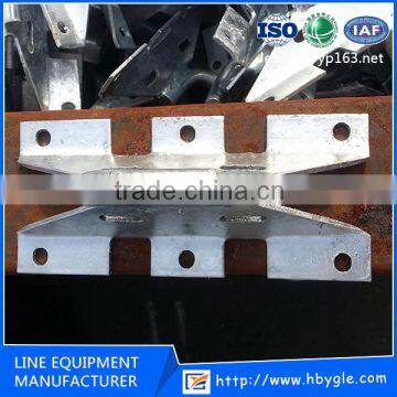 Hot-dip Galvanized Anchor Bracket For Cable Pole / Wall Anchor hook