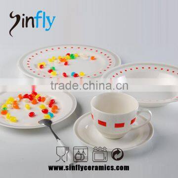 High Quality Wholesale Tableware Ceramic Dinner Sets for Household photo-3