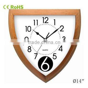 modern design flip clock creative wood clock