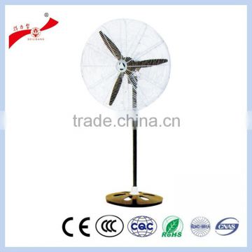 Promotional assured trade latest design stand up fan