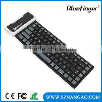 Shenzhen Factory Cheaper Waterproof Bluetooth Silicon Wireless Keyboard