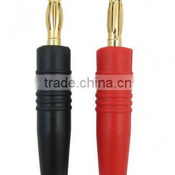 Banana Plug/connector With Black Housing