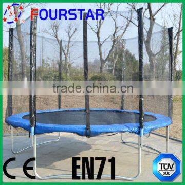 10FT quality sport trampoline with safety enclosure