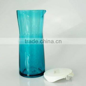 600ml Plastic Pitcher With Fruit Infuser(Blue) photo-4