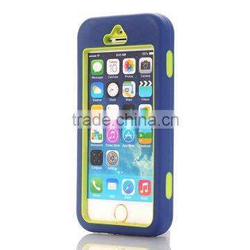 Smart phone case silicone colourful 5s case for iphone