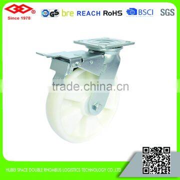 100mm-200mm Heavy Duty Nylon Casters With Welding Steel photo-3