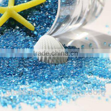 Colored glass sand for wedding