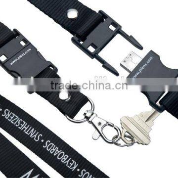 Cheap Nylon Neck Strap Lanyard usb drive, Promotional Custom Printed USB Lanyard 8GB wholesale lanyard usb