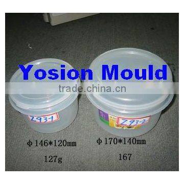 plastic cream jar mould plastic Snack box mould