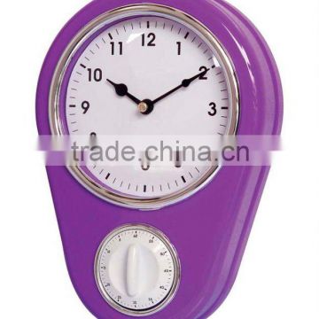 hot selling kitchen clock with timer