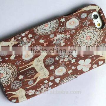 Engraving cell phone case cute design for i phone 5 case 2016.