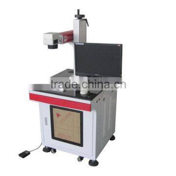 China 10w 20w 30w optical fiber laser marking machine for metal plastic