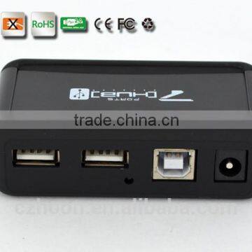 Portable Usb2.0 7 Por Hub, 480MBPS 7 Port Usb 2.0 Hub From Usb Por Hub Suppliers, Good for Gifts photo-4
