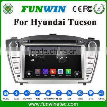 2016 Funwin Hot selling 2 din car multimedia dvd player for hyundai tucson dvd car radio navigation system