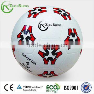 Zhensheng Manufactured Fantastic Rubber Promotional Footballs Soccer Balls